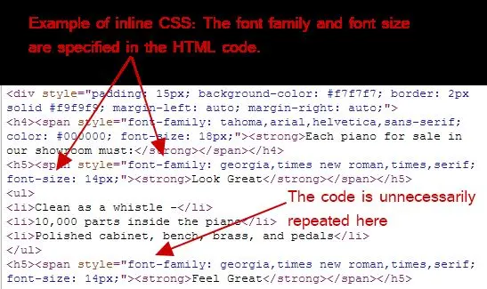 Inline CSS for Page Speed Optimization